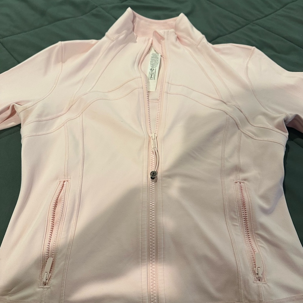 Strawberry Milkshake Lululemon Cropped Define Jacket